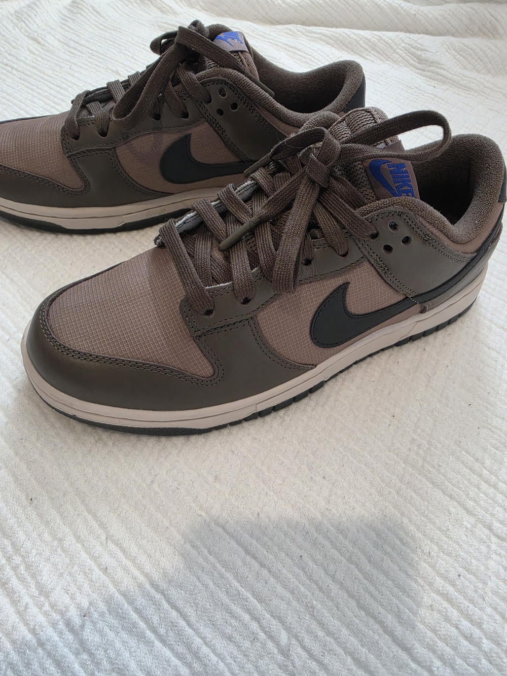 Nike Womens Brown Dunk Low Sneakers